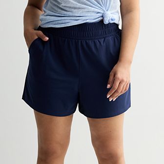 Plus Size Tek Gear® Essential Soft Relax Shorts