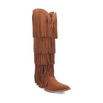 Dingo Wild Child Women's Suede Fringe Boots