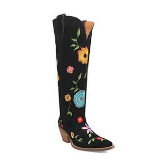 Dingo Flower Power Women's Suede Boots