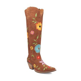 Dingo Flower Power Women's Suede Boots
