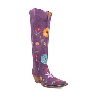 Dingo Flower Power Women's Suede Boots
