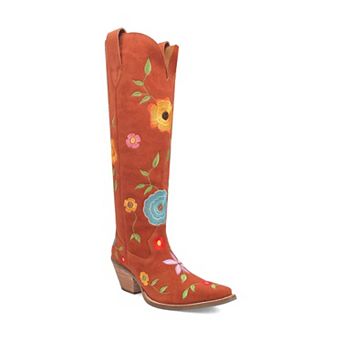 Dingo Flower Power Women's Suede Boots