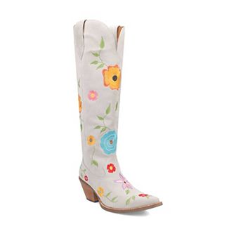 Dingo Flower Power Women's Suede Boots