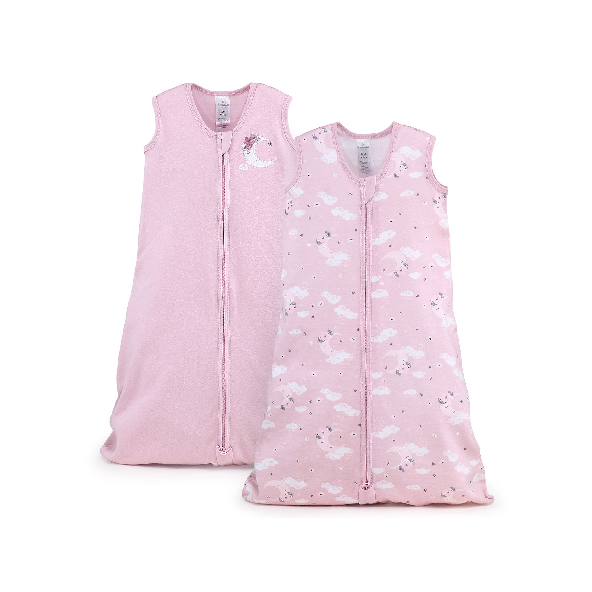 The Peanutshell 2-Pack Sleepbags, Pink Celestial Ml