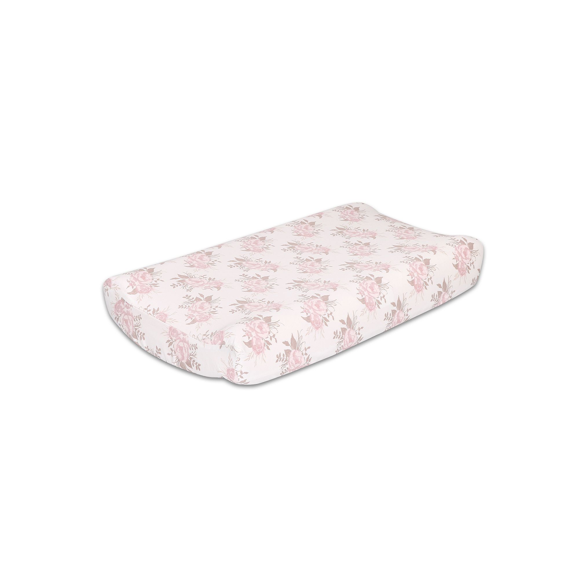 The Peanutshell Changing Pad Cover, Grace Floral