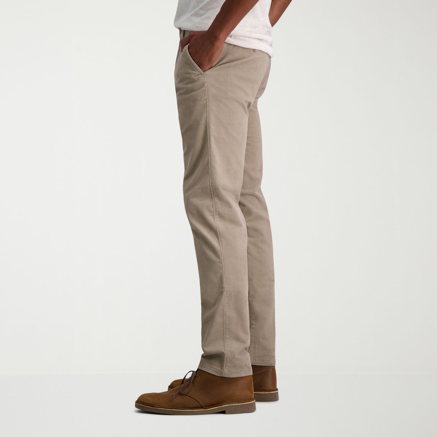 Haggar Stretch corduroy broek voor heren (klassieke en rechte pasvorm