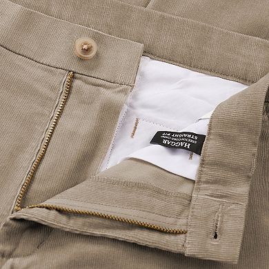 Men's Haggar Straight Fit Stretch Corduroy Pants