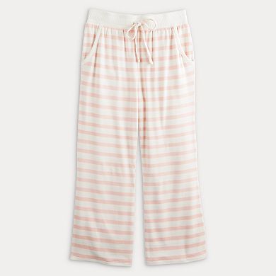 Women's Sonoma Goods For Life Knit Open-Hem Pajama Pants