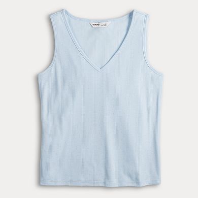 Women's Sonoma Goods For Life® Pointelle Sleep Tank
