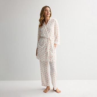 Women's Sonoma Goods For Life® Pointelle Sleep Robe