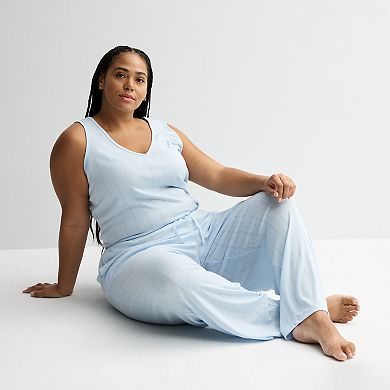 Plus Size Sonoma Goods For Life® Pointelle Sleep Pants