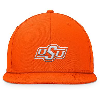 Men's Top of the World Orange Oklahoma State Cowboys Fundamental Snapback Hat