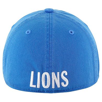 Men's '47 Blue Detroit Lions Gridiron Classics Franchise Legacy Fitted Hat