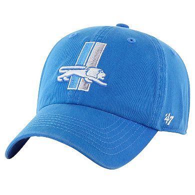 Men's '47 Blue Detroit Lions Gridiron Classics Franchise Legacy Fitted Hat
