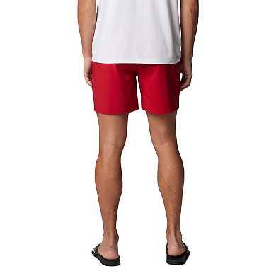 Men's Columbia Crimson Alabama Crimson Tide PFG Terminal Roamer�� Omni-Shade�� Stretch Shorts