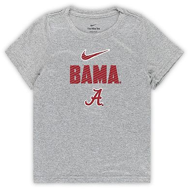 Preschool Nike Gray Alabama Crimson Tide Legend Slogan T-Shirt