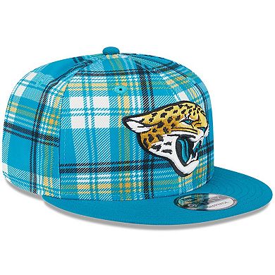Men's New Era Teal Jacksonville Jaguars 2024 Sideline Statement 9FIFTY Snapback Hat