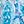 Vibrant Blue Paisley