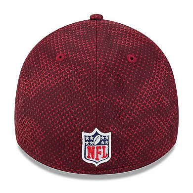Men's New Era Burgundy Washington Commanders 2024 Sideline 39THIRTY Flex Hat
