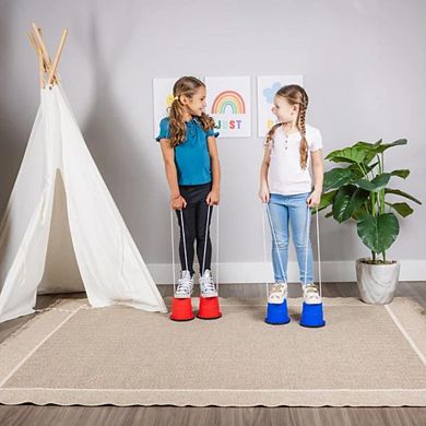 Bintiva Balance Bucket Stilts Set - Multicolor