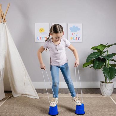Bintiva Balance Bucket Stilts Set - Multicolor