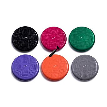 Bintiva 33cm Balance Disc Set - Black, Gray, Purple, Green, Red, Orange