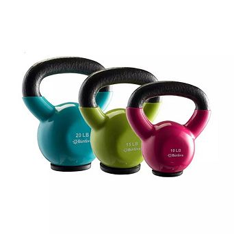 Bintiva Kettle Bell Set - 10LB 15LB 20LB
