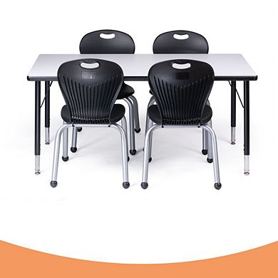 Activity Table 24" X 48" (60x120cm) - Legs Adjusts