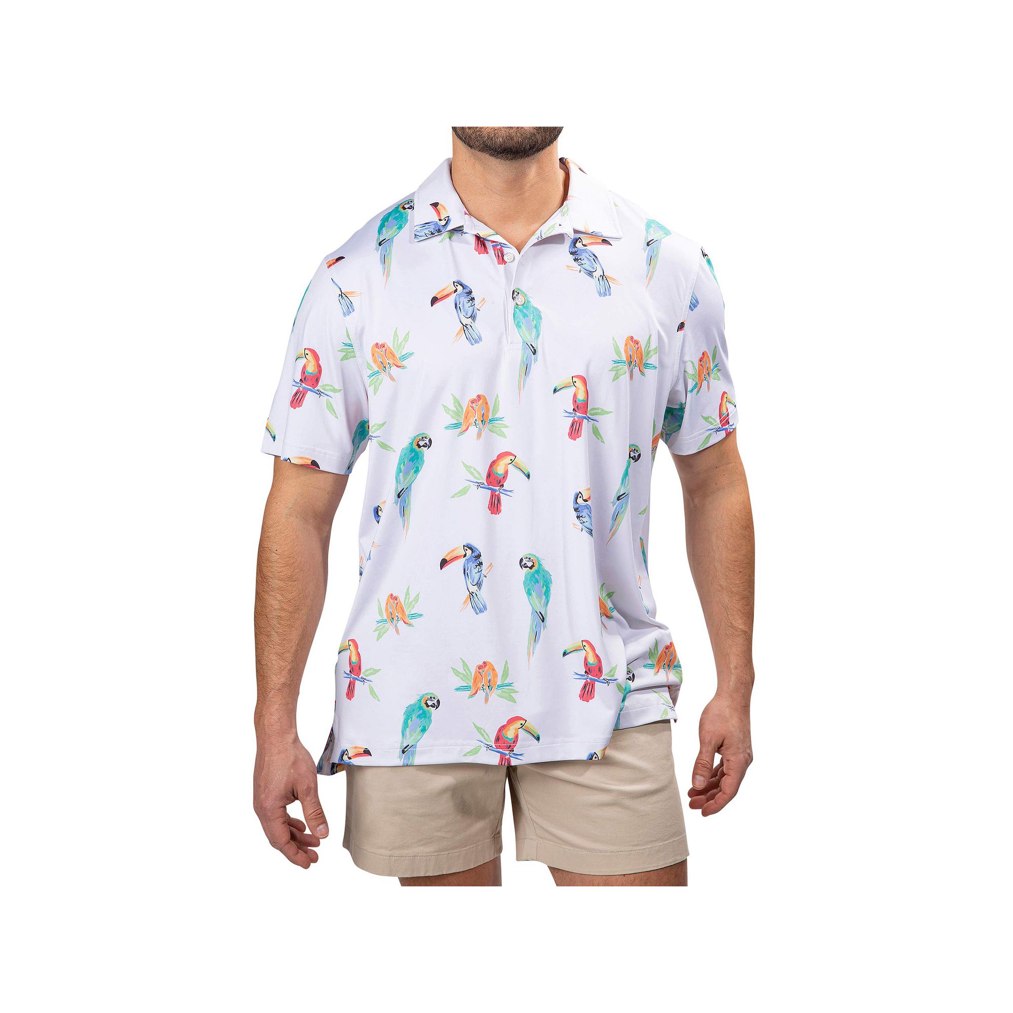 Mens Chubbies Performance Polo Shirt, Size: Small, Polodise