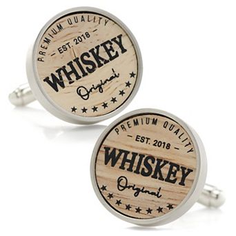 Whiskey Barrel Cufflinks