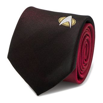 Tng Shield Red Ombre Men's Tie