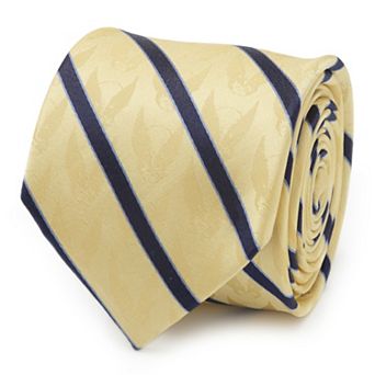 Wolverine Mask Yellow And Navy Silk Men's Tie