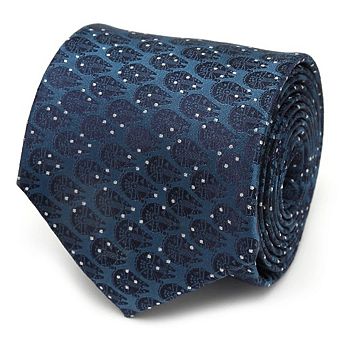 Star Wars Millennium Falcon Blue and White Dot Tie