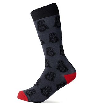 Darth Vader Black And Red Men's Sock