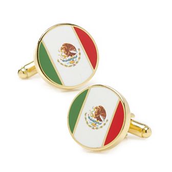 Mexico Flag Cufflinks