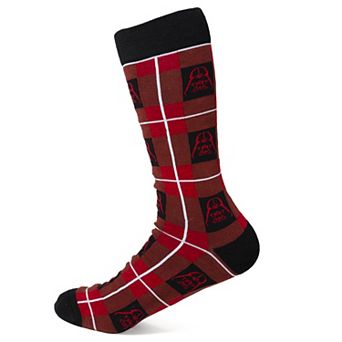 Vader Plaid Black Socks
