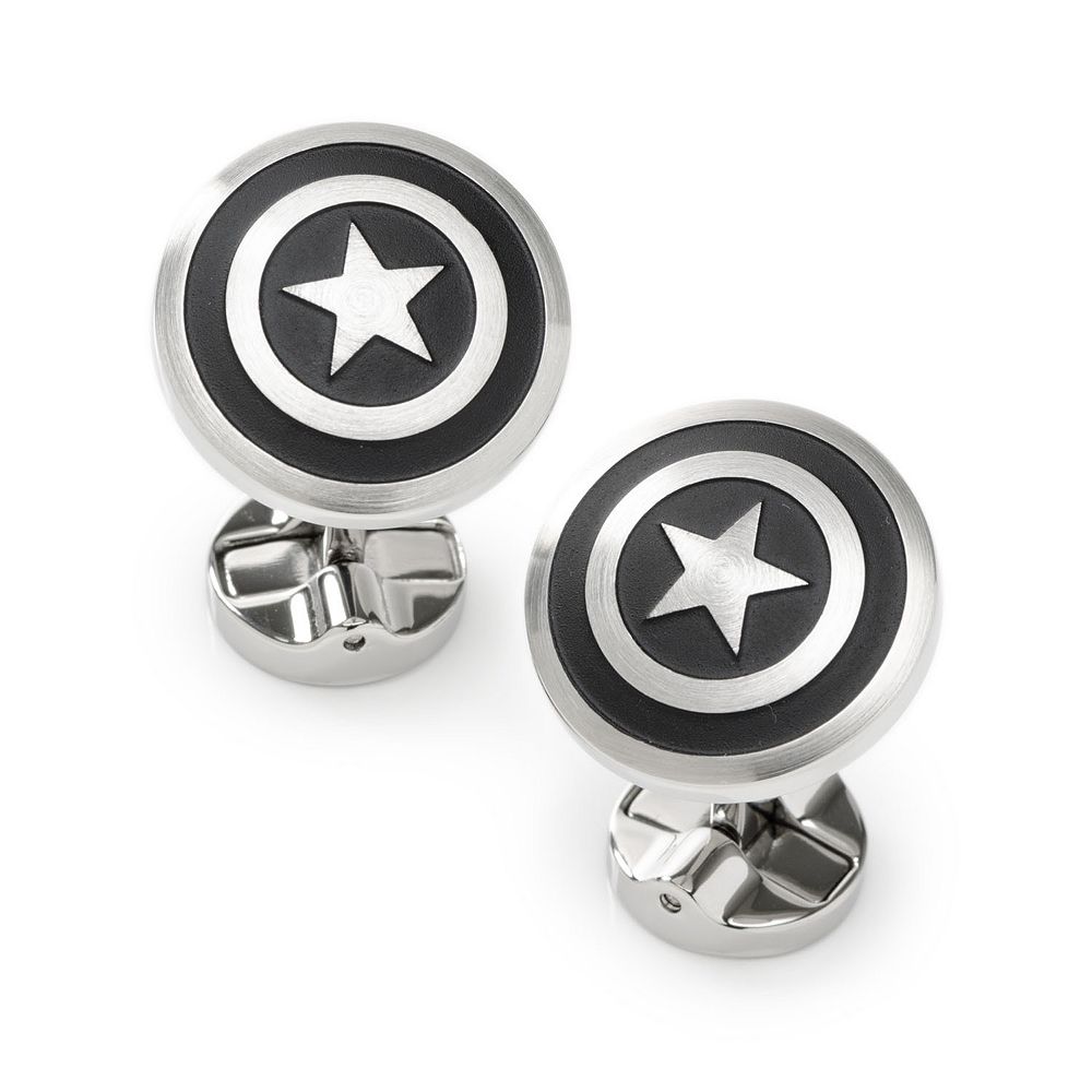 Captain America Shield Cufflinks