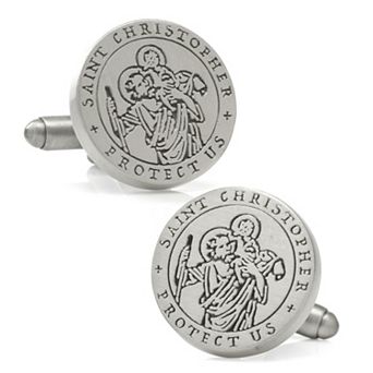 St. Christopher Amulet Cufflinks