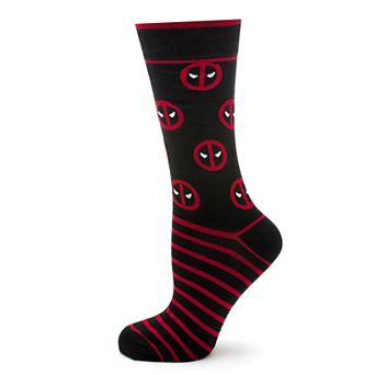 Deadpool Stripe Black Socks
