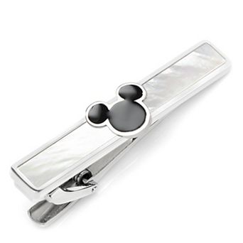 Mickey Mouse Mother Of Pearl Tie Clip