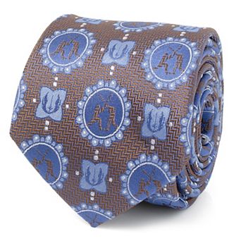 Obi-wan Anakin Saber Battle Men's Tie