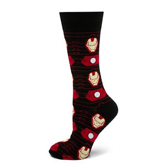 Iron Man Stripe Black Socks