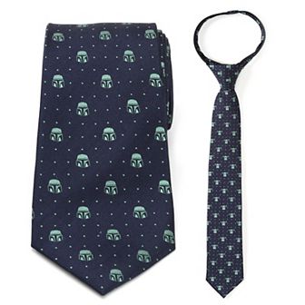 Father And Son Mando And The Child Zipper Necktie Gift Set