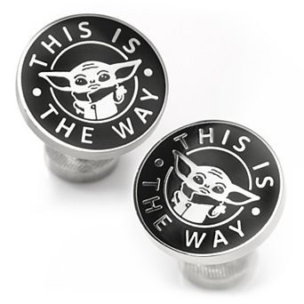 Grogu "this Is The Way" Cufflinks