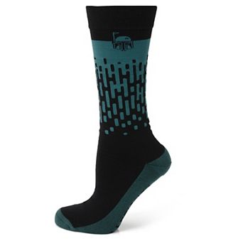 Boba Fett Hidden Message Green Men's Socks