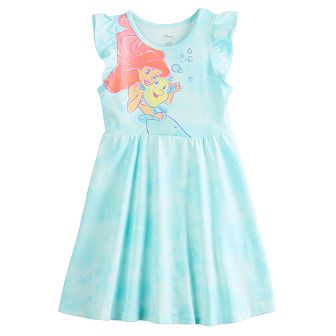 Disney's The Little Mermaid Ariel Baby & Toddler Flutter Sleeve Dress by Jumping Beans®
