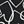 Heart Doodle Black