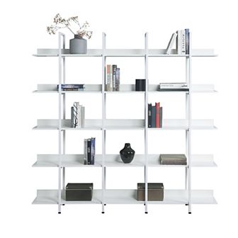 Merax 5 tier Vintage Bookcase Open Bookshelf