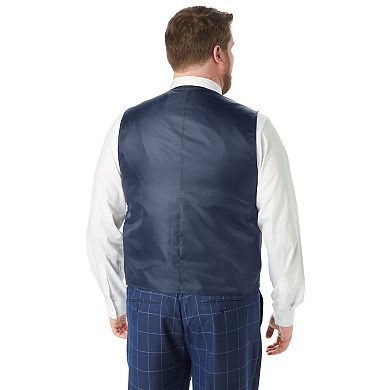 KingSize Men's Big & Tall KS Signature Collection Easy Movement 5-Button Suit Vest
