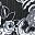 Black Pinstripe Floral